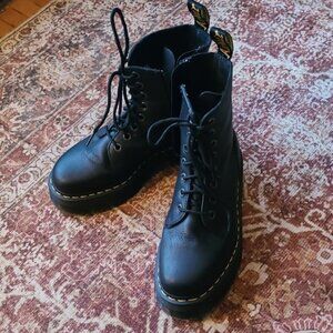 Dr Marten Jadon Plaform Boots Size 9